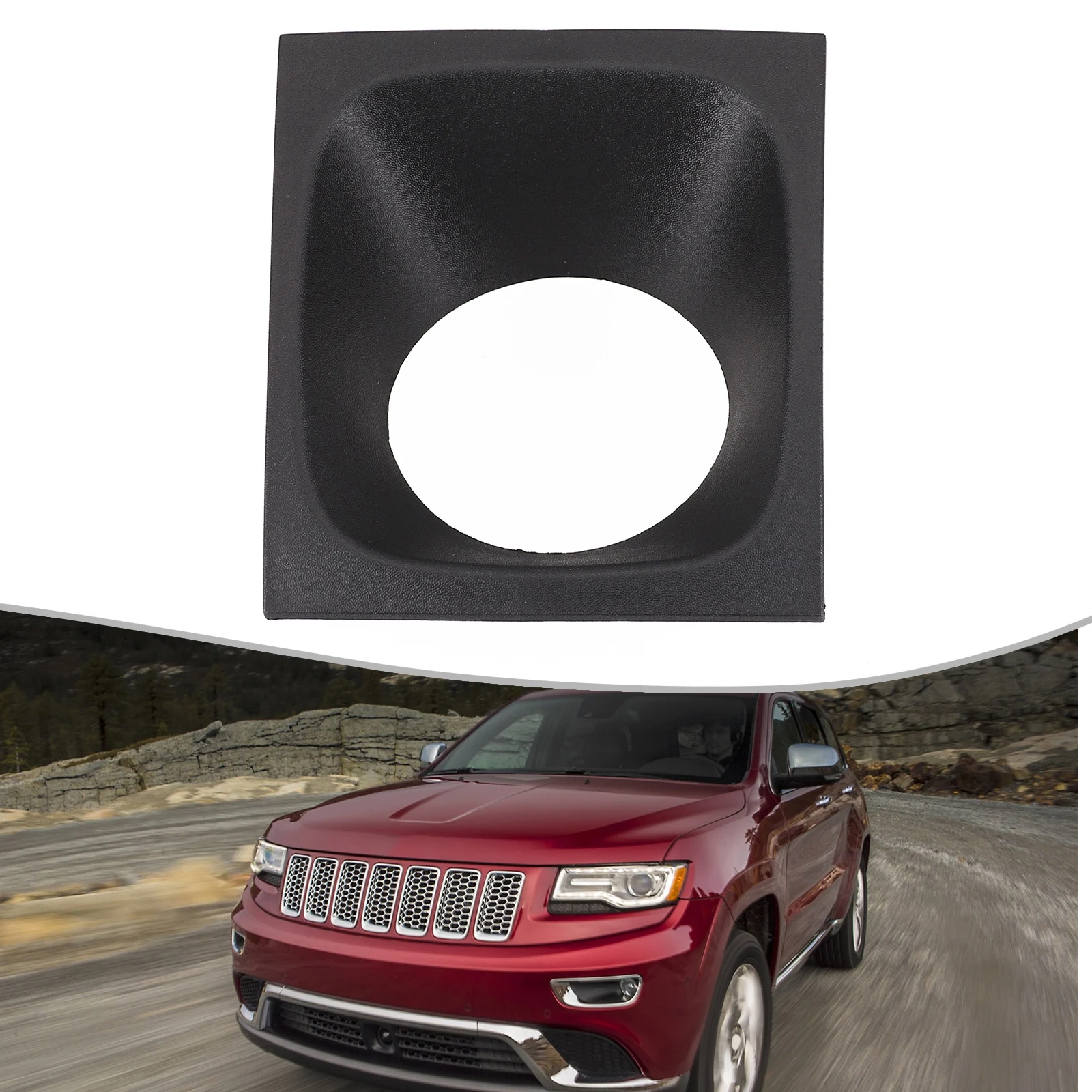

BUMPER CENTER TRIM BEZEL For JEEP Parts Plastic Replacement For CHEROKEE 2014-2015 1pcs 68143108AB Accessories