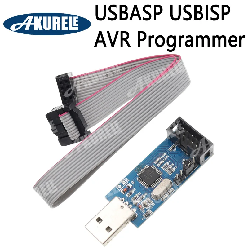 

Программатор USB ISP USB ASP ATMEGA8 ATMEGA128 с поддержкой Win7 64K, 1 шт.