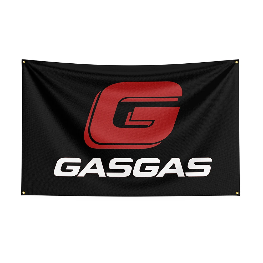 

90x150cm Gas Gass Flag Polyester Printed Racing Car Banner For Decor1