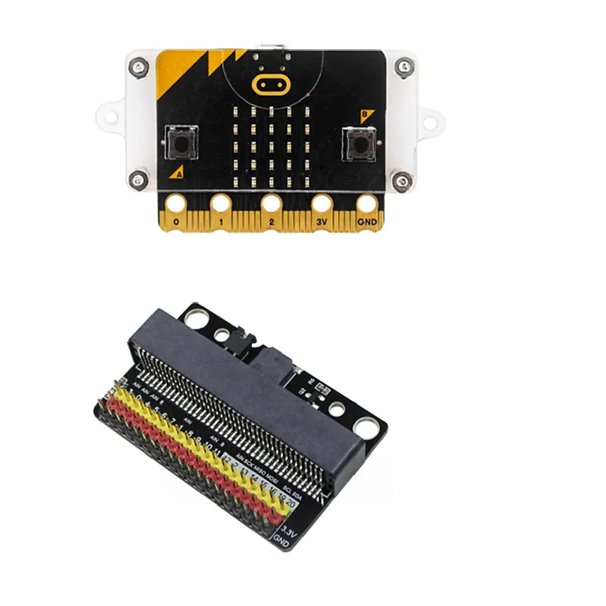 

Материнская плата Bbc Microbit V2.0, представление к графическому программированию в системе программирования питона, макетная плата для обучения