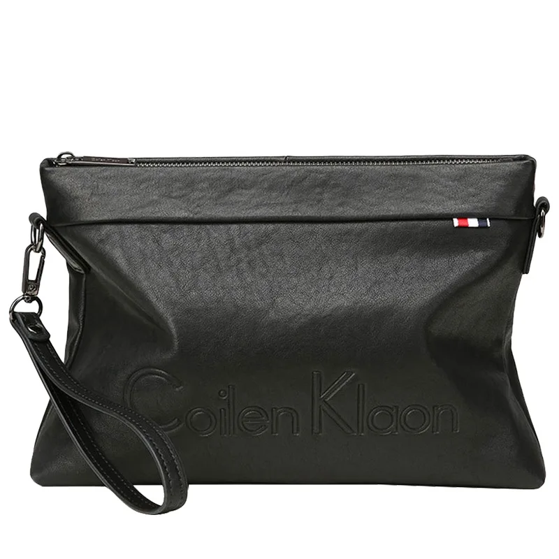 Dante Business Style Men's Handbag Clutch Bag Soft Leather Male Waist Pack Bag Elegant Leisure Stylish Hand bag Men Pouch