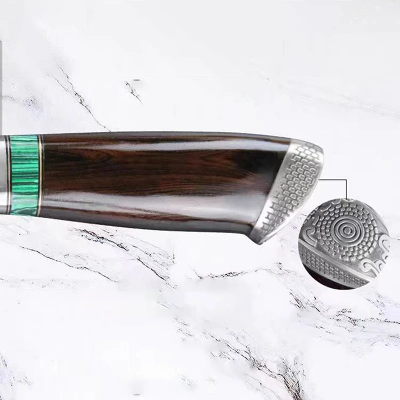 6 9-дюймовый нож-измельчитель 103 слоя дамасской стали лезвие VG10 нож шеф-повара