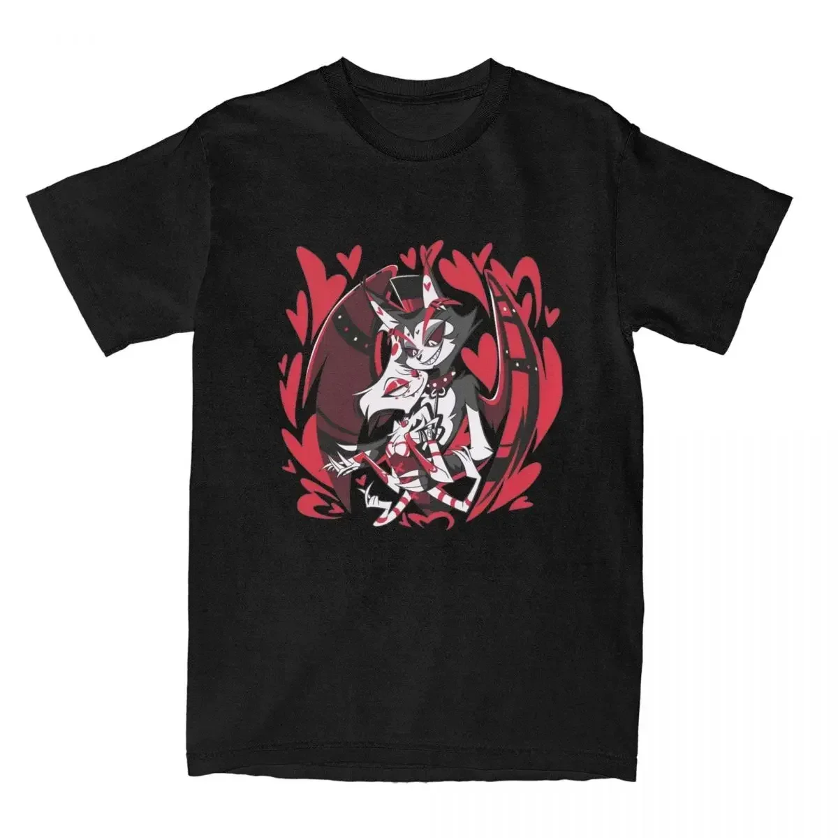 Футболка Hazbins Hotels Huskerdust для мужчин на День святого Валентина хлопковые футболки с