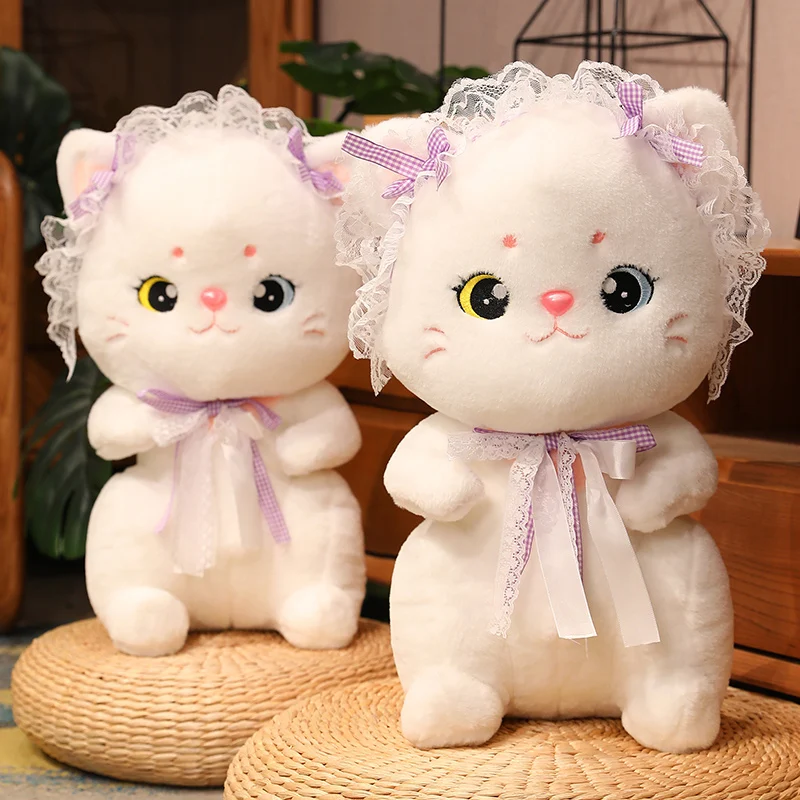 

Kawaii персидская кошка плюшевая подушка мягкая игрушка милая искусственная Подушка Kawaii декор для комнаты для детей на день рождения Рождество подарок