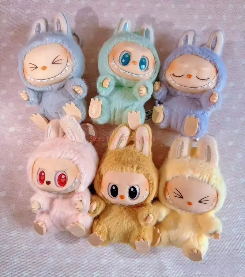 Новый высококачественный милый Labubu The Monsters Box игрушки Cardiac Macarone Kawai Guess сумка