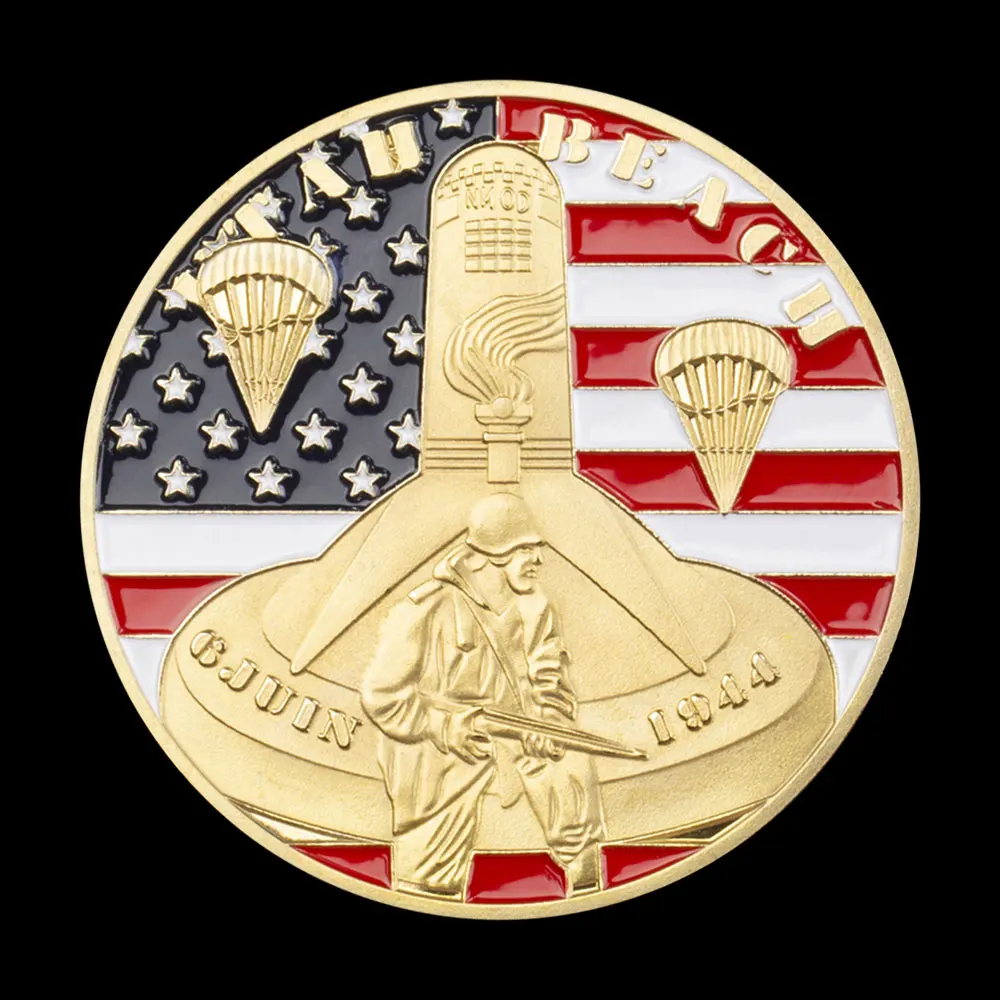 Сувенир времен Второй мировой войны по вторжению в Нормандию Омаха Пляжная