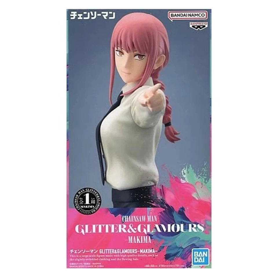Оригинальная оригинальная бензопила Banpresto, мужской блеск и гламур, 23 см, модель персонажа Makima, коллекция игрушек в подарок (art.: 3920d24036627) - 3920d24036627