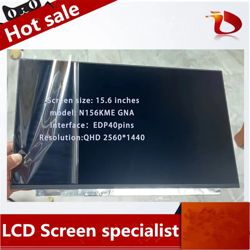 

15.6" Slim LED For Asus ROG Zephyrus G15 GA503Q Laptop Lcd Screen QHD 2560*1440p 2K 165HZ N156KME-GNA NE156QHM-NED Matrix