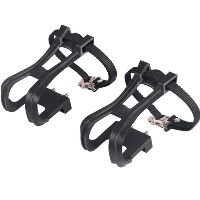 

1 Pair Bicycle Pedal Shoe Harness Bike Cycling Shoes Casing Holder Band Strip Spinning Riding Workout Show Parts Accessories