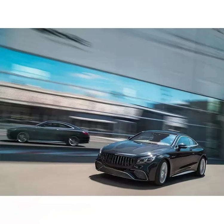 Фото Комплект обвеса в стиле S65 AMG Coupe: передний бампер, задний диффузор для BENZ C217 S-Coupe 2015-2019 №4