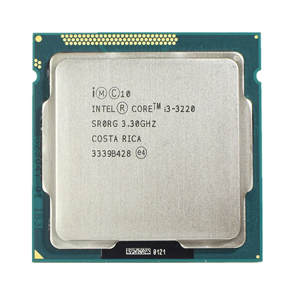 

Двухъядерный процессор Intel Core i3 3220 3,3 ГГц 3 Мб кэш-памяти SR0RG LGA 1155