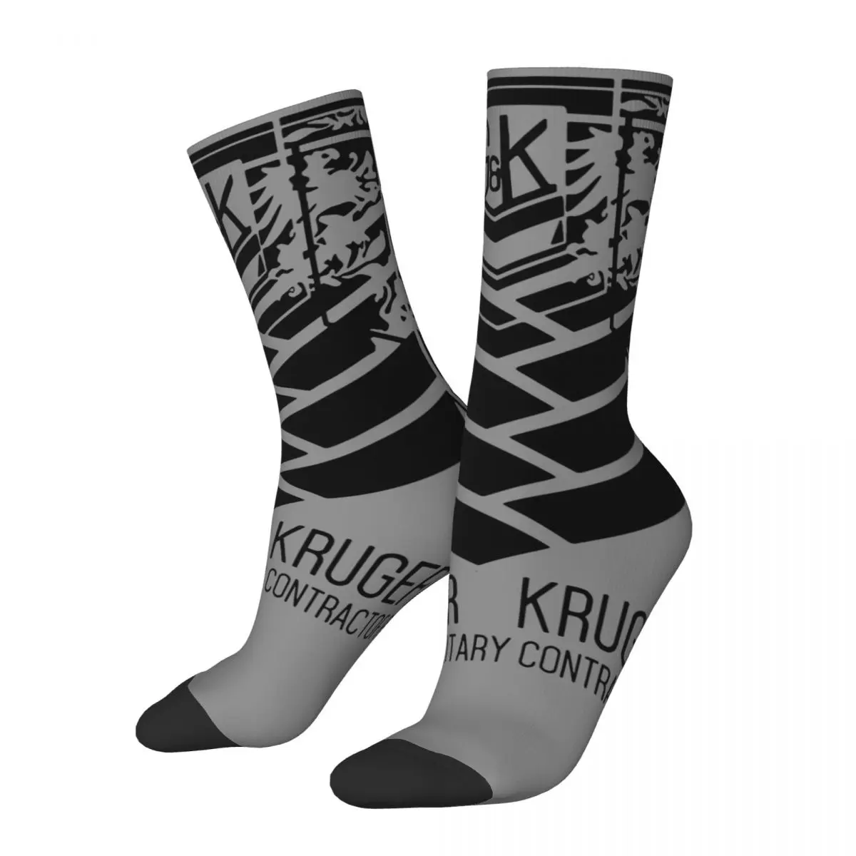 

Funny Crazy Sock for Men Griffon Hip Hop Vintage Girls Frontline M3 A hHit Game Happy Seamless Printed Crew compression Sock