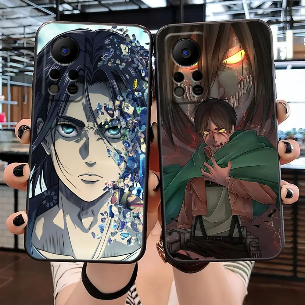 

Funda Case For Infinix TECNO SPARK 7 6 Air Go 5 Pro HOT 20 20I 20S 5G 12 12I 11 11S 10I 10S 8 Play Case A-Attack On T-Titan Eren