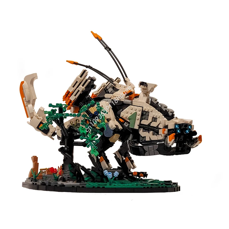 604 шт. MOC Base Thunderjaw Horizon Zero Dawn модель строительные блоки сборка идея детские игрушки рождественские подарки (art.: 3920d2df3b482) - 3920d2df3b482