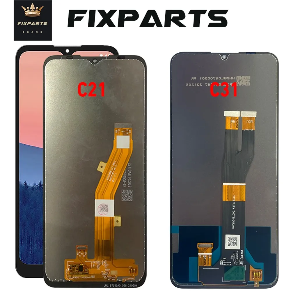 

Tested Well LCD 6.52" For Nokia C21 LCD Display With Touch Screen Digitizer Assembly Replacement 6.75" For Nokia C31 LCD Screen