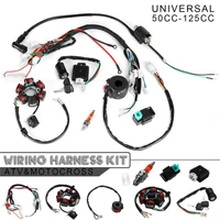 50cc 70cc 90cc 110cc 125cc cdi wire harness assembly wiring kit electric start quad cdi wiring ignition switch set atv motocross