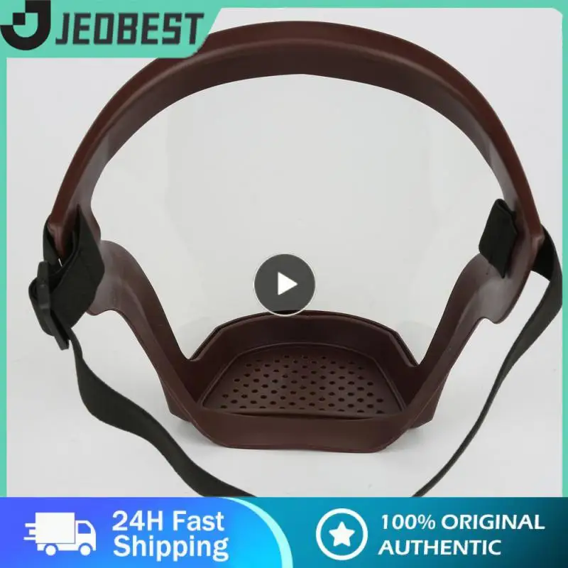 

Protective Full Face Mask Cover WindProof Mask Reusable Face Shield Mouth Mask Removable Anti-fog For Cycle Motorcycle Equipment