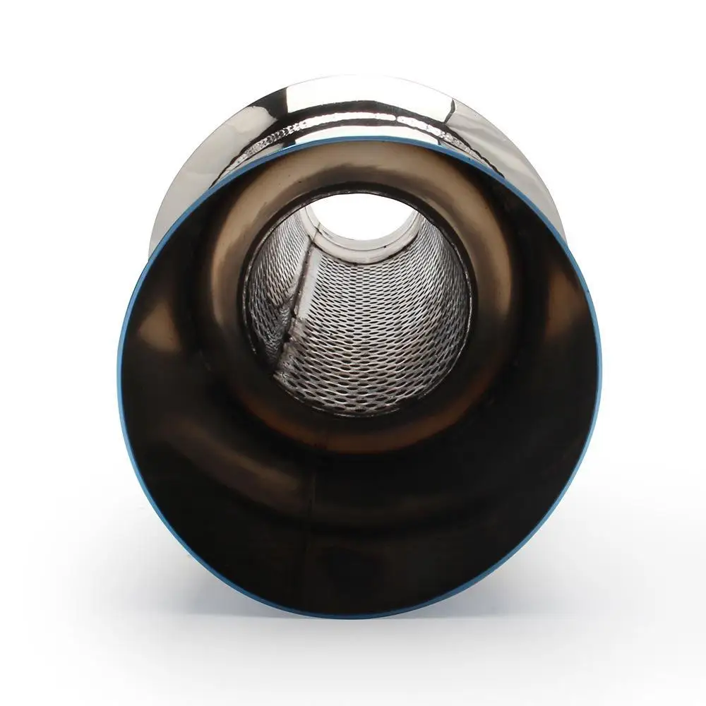 Наконечник хромированной выхлопной трубы автомобиля глушитель из нержавеющей