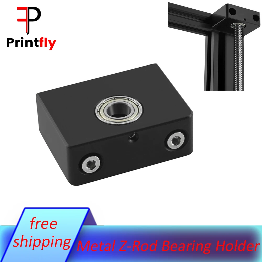 Price YC Ender 3 Upgrade Aluminum Z Axis Leadscrew Top Mount for CR 10 CR 10S,Ender 3 Pro,Metal Z Rod Bearing Holder 3D Printer Parts