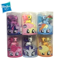 hasbro genuine anime figures my little pony fluttershy pinkie pie action figures model collection hobby gifts toys for kids