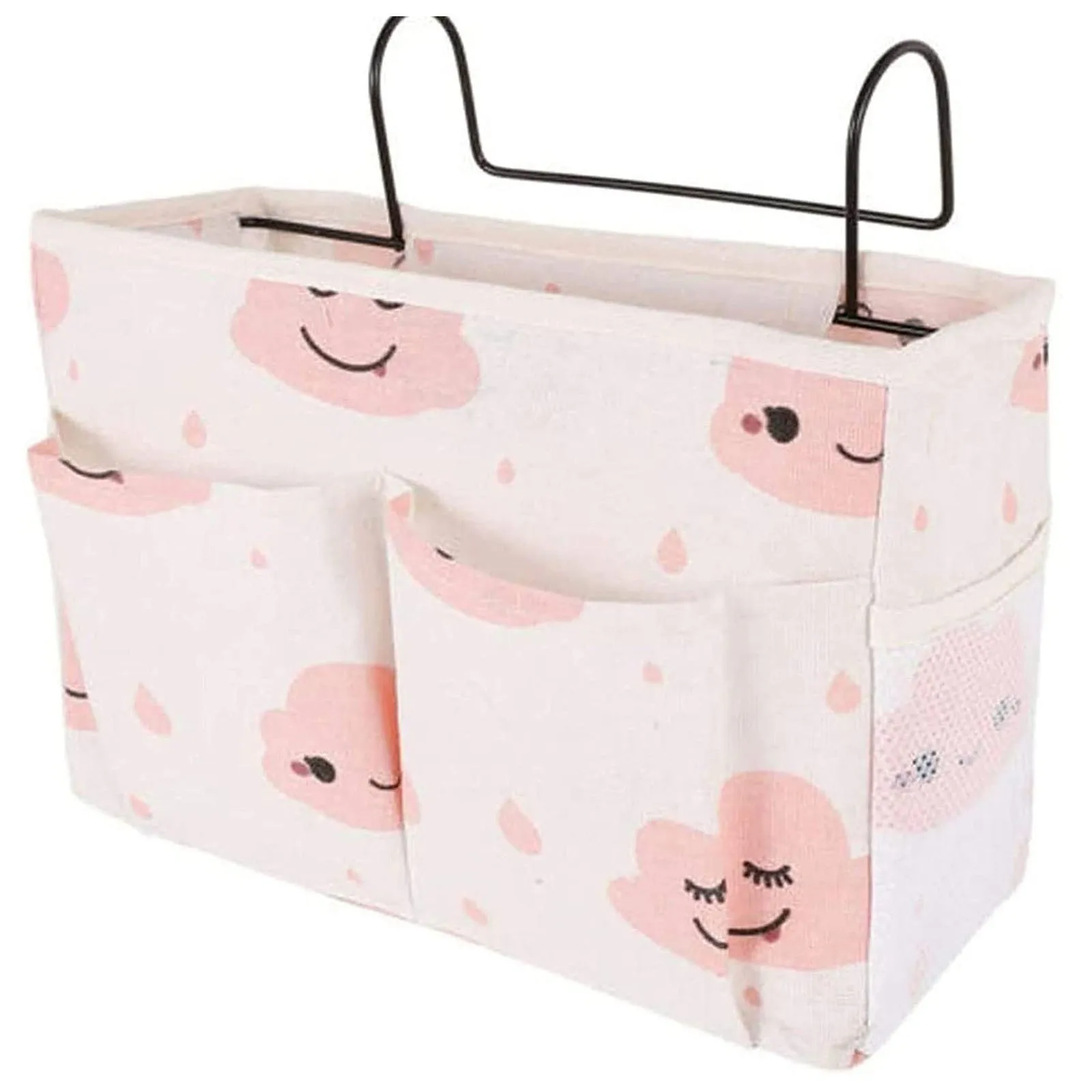 Креативная холщовая подвесная сумка для хранения домашние прикроватные карманы