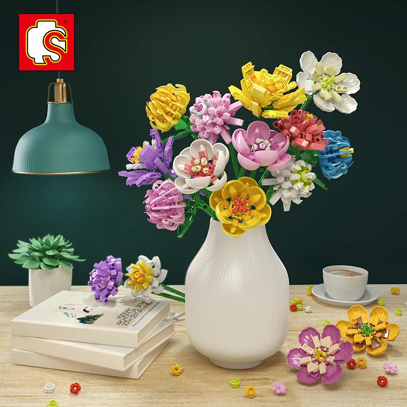 Конструктор Цветочный 1 стиль для мальчиков и девочек |