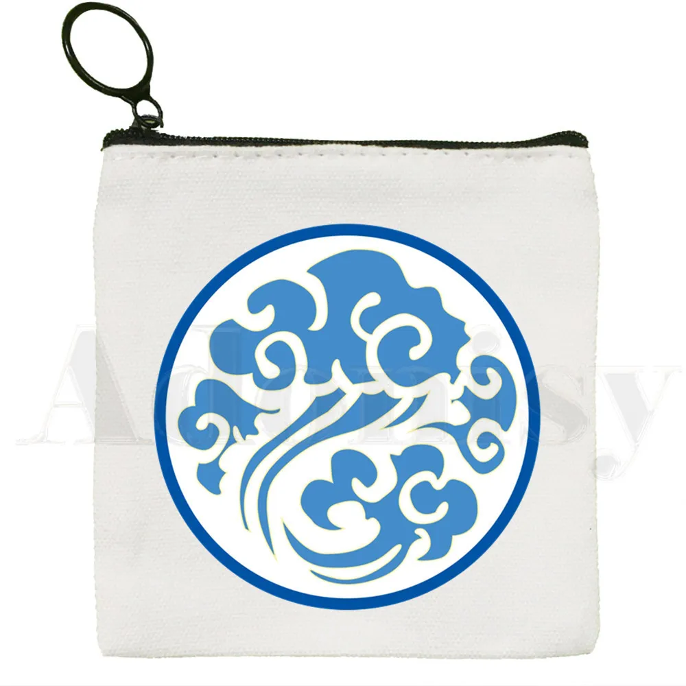 Anime Mo Dao Zu Shi Wei WuXian Lan Wangji Coin Purse Illustration Key Case Simple Small Cloth Bag New Creative Coin Purse