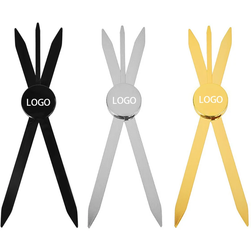 Линейка для бровей аксессуары микроблейдинга компас из нержавеющей стали