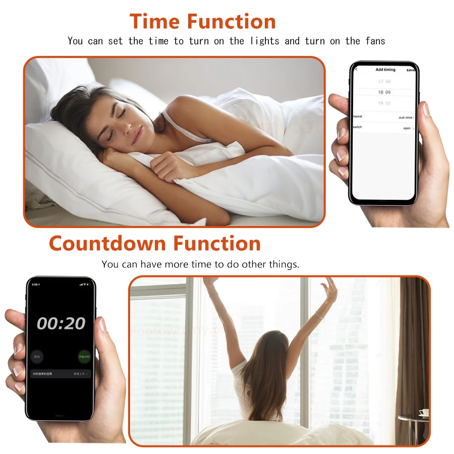 Умный выключатель Tuya Smart Home 16 А Wi-Fi двухстороннее управление |