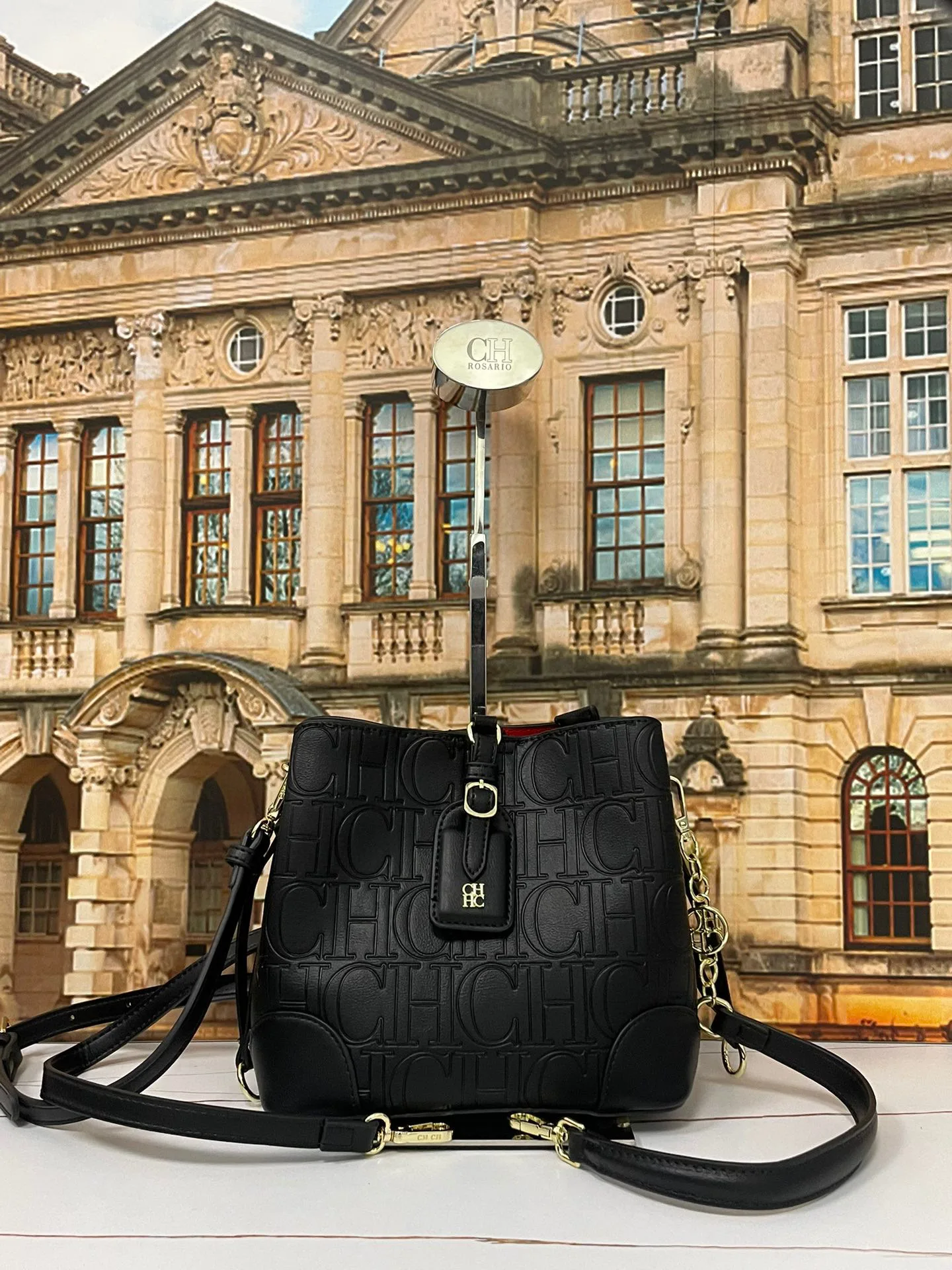 

Рождественская Новая женская маленькая сумка-ведро CILMI Harvest ill CHHC с двумя лямками, дизайнерская мини-сумка с магнитной застежкой