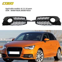2pcs front fog light cover grill auto spare parts for audi a1 2011 2014 8x0807681b 8x0807682b