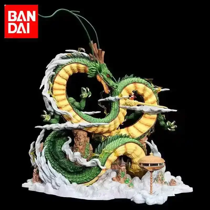 Фигурка из аниме Драконий жемчуг Z Shenron с малышом фигурка Гоку 22 см ПВХ фигурки