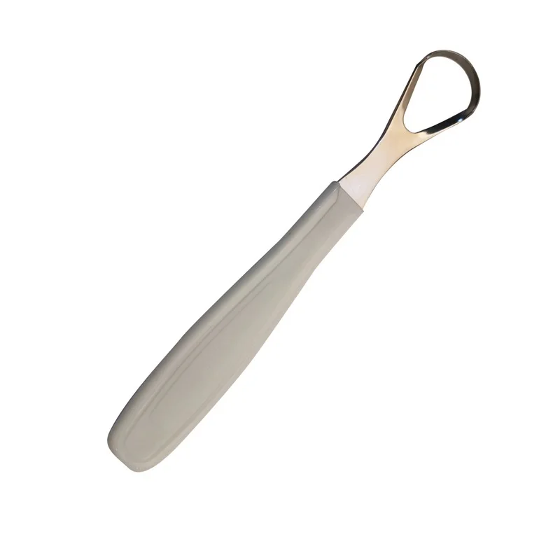 

Stainless Steel Hygiene Care Cleaning Brush Keep Fresh Breath Tongue Scraper