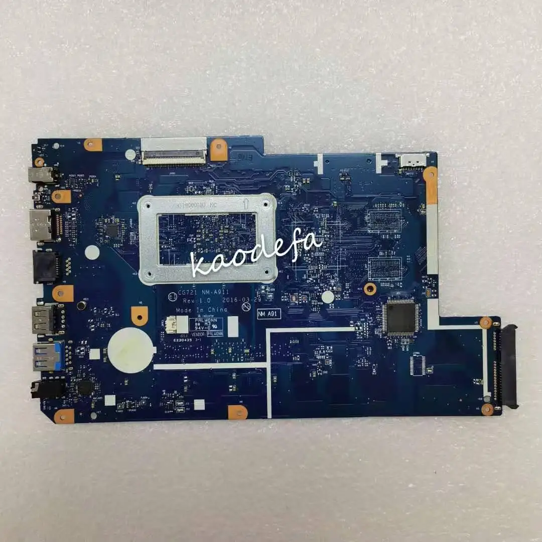 Материнская плата для ноутбука Lenovo Ideapad UMA CG721 NM-A911 110-17 ACL с процессором A6-7310U AMD- DDR3 FRU 5B20L72471 5B20L72492.