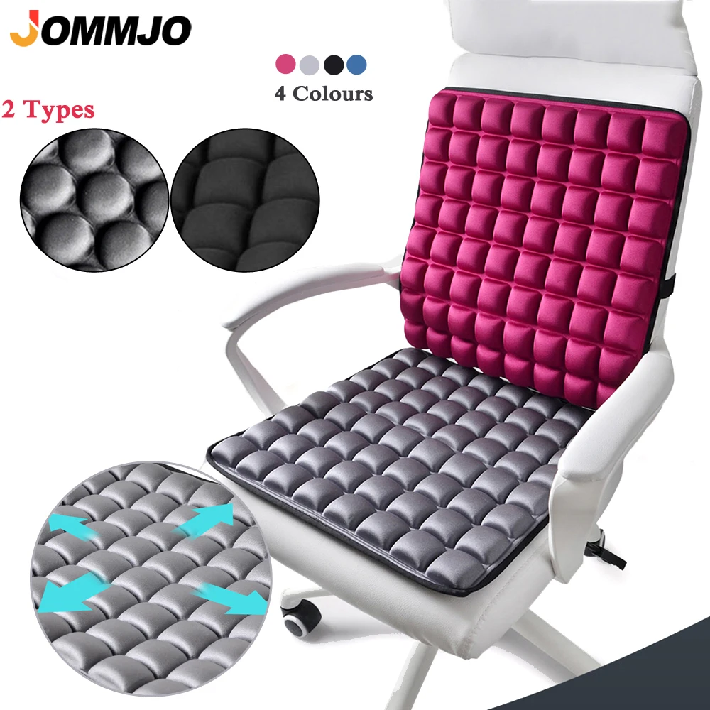 Car Seat Air Seat Cushion Back Cushion For Relieving Back Sciatica Tailbone Pain Seat Pad