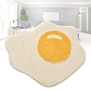 egg bathroom rug funny entrance carpet area rugs kitchen rug bedroom floor mats nordic welcome doormat chic room decor free global shipping