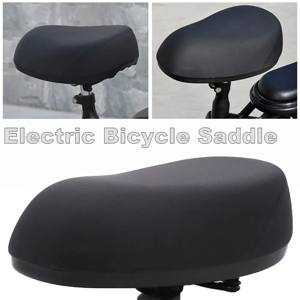 

Soft Comfortable Widening Waterproof Thicken Cushion Scooter Supplies Electric Bicycle Saddle E-Bike Universal Seat