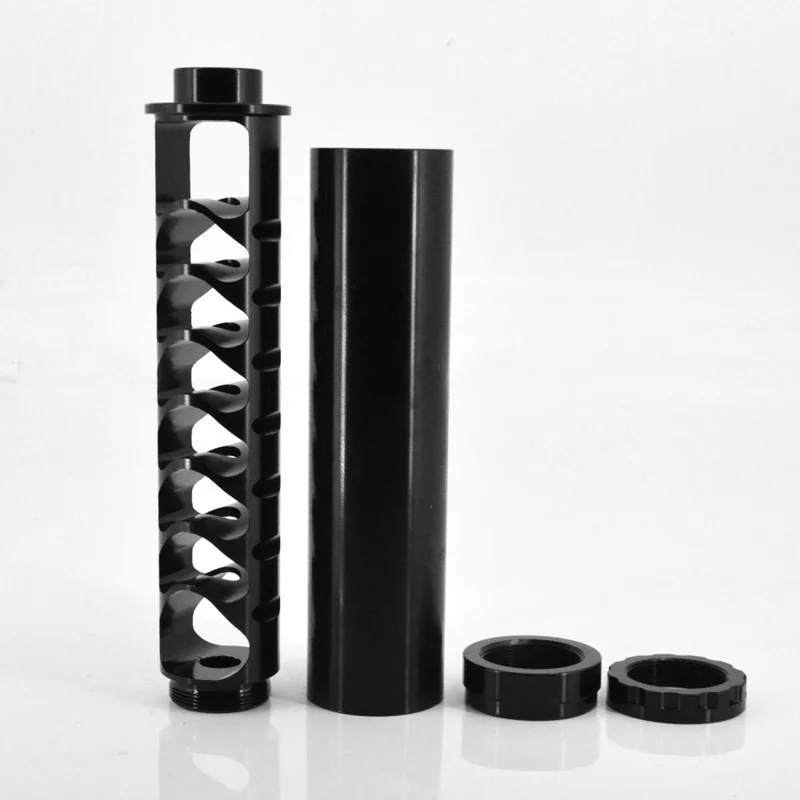 

Stainless Steel Spiral Single Core 6''L, 1.4" OD 0.4'' ID Monocore 1/2-28 or 5/8-24 Full SS Fuel Filter Kit Wix 24003 Napa 4003