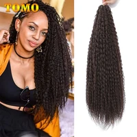 tomo ariel curl deep wave twist crochet hair afo kinky curly synthetic braids 30inch ombre water wave braiding hair extensions