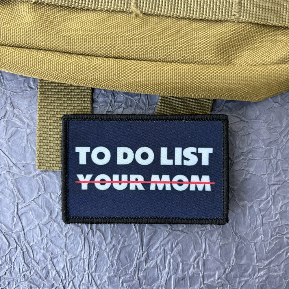 Нашивки для одежды с принтом вашей мамы тактическое оборудование военные