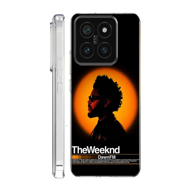 Прозрачный чехол для телефона The Weeknd Minimalist Poster Xiaom Mi 12 12T 11T 10T 9T 13 11 10 9 8 Lite CC9 CC9E Pro 6X 5X