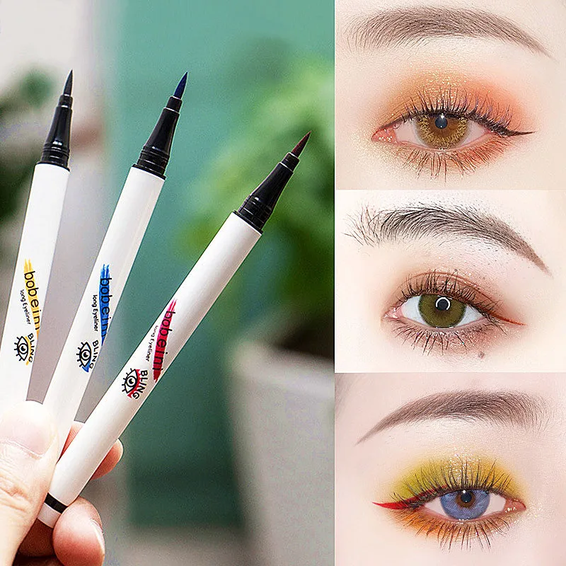 

New Coloured Eyeliner Pencil Multicolor Waterproof Anti Sweat Quick Dry Convenient For Makeup.Beauty Eye Liner Pen Eyes Make Up