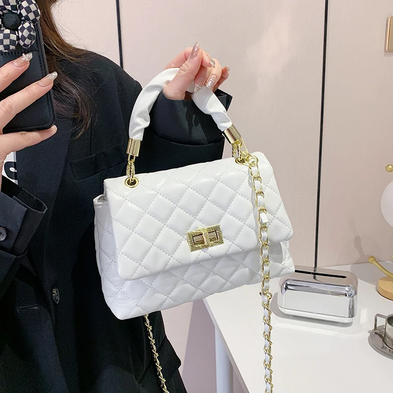 Модные фирменные женские сумки на плечо высококачественные кошельки цепочке и