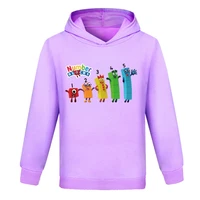funny number blocks hoodie kids cartoon hoodies children long sleeve coats toddler girls cute clothes boys pullovers sweatshirts