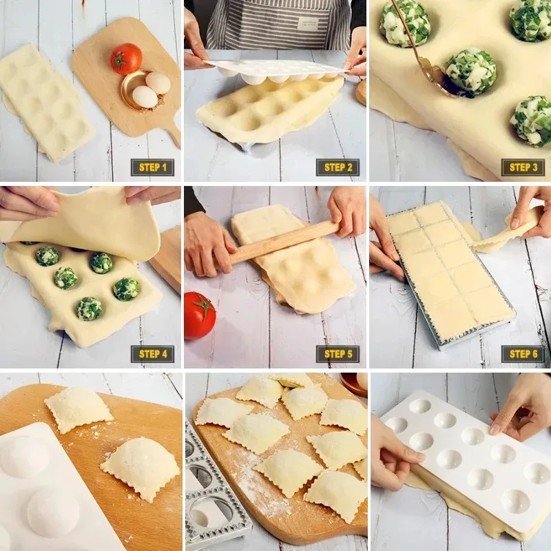 1 Шт. Пельменница Из Нержавеющей Стали Для Домашнего Использования С 37