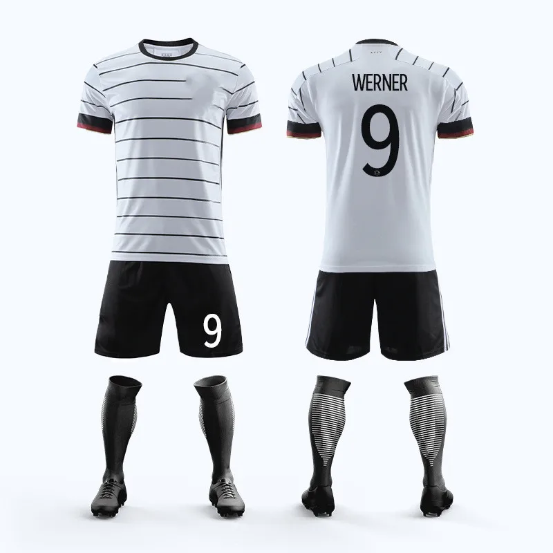 

Children's Comfortable Sportswear Adult Football Jersey Set Quick Dry Customized Football Jersey Children's Football Jersey