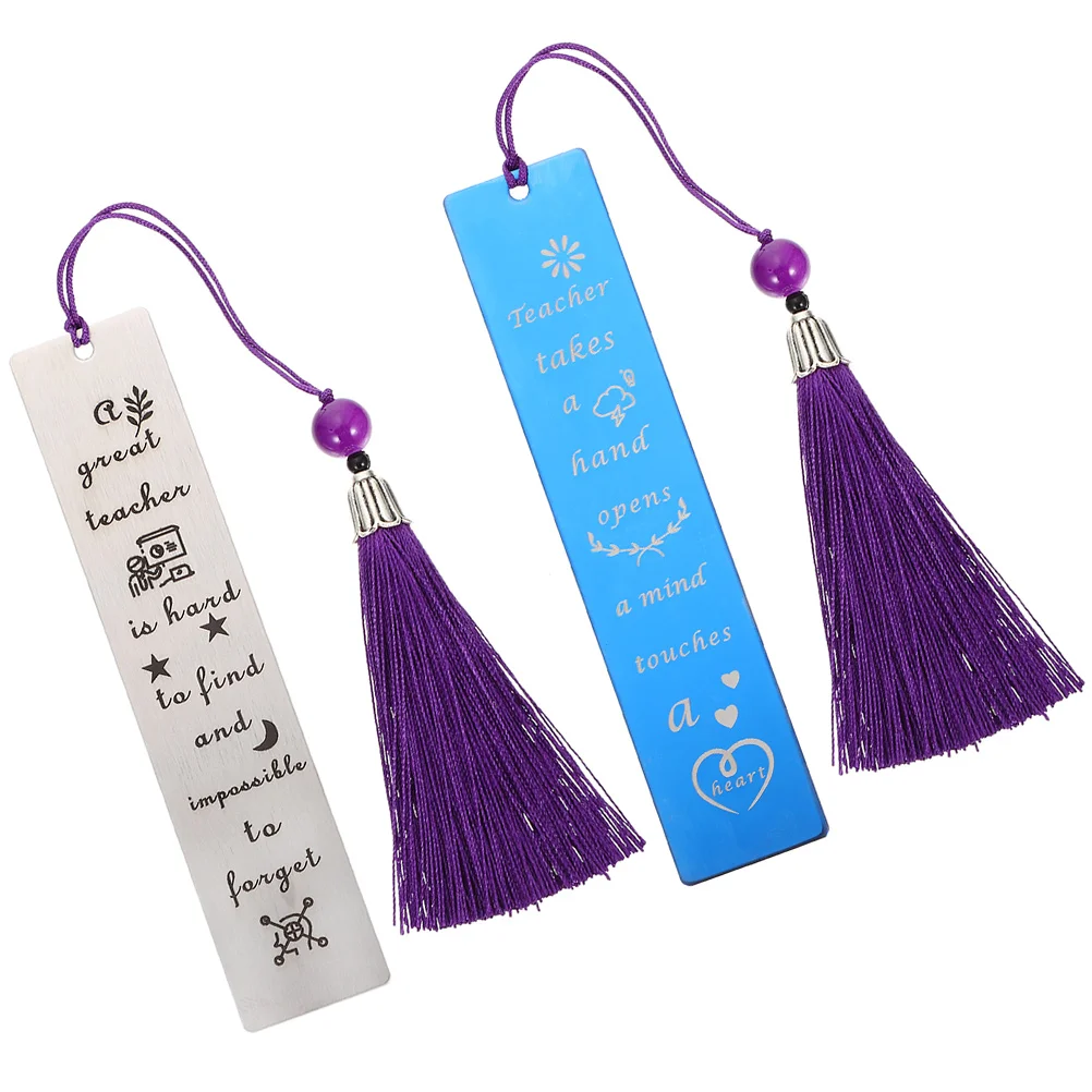 

Teacher Book Bookmark Bookmarks Metal Gifts Gift Page You Thank Marker Lovers Appreciation Markers Special Vintage Marks Tassel