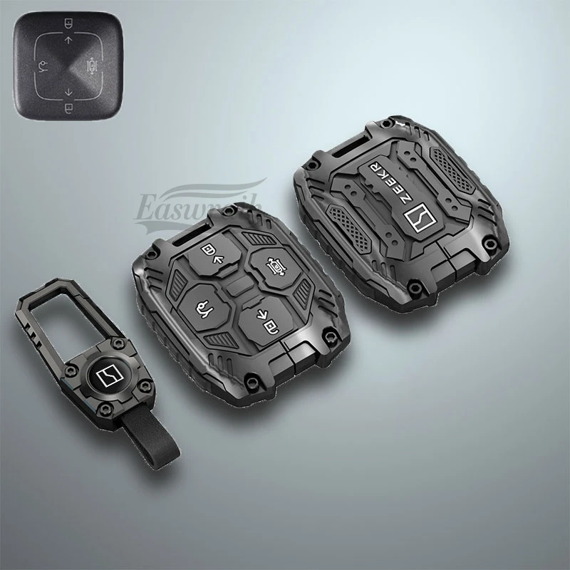 

Автомобильный силиконовый чехол для ключей из цинкового сплава, чехол-держатель для Zeekr 001 X 2021 2022 2023 001 009, аксессуары для интерьера, модный Стайлинг автомобиля