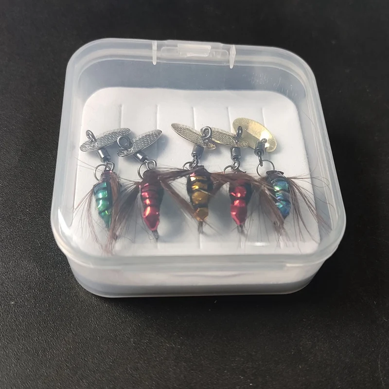 Приманка с блестками искусственный крючок для мух набор рыбалки микрообъемами