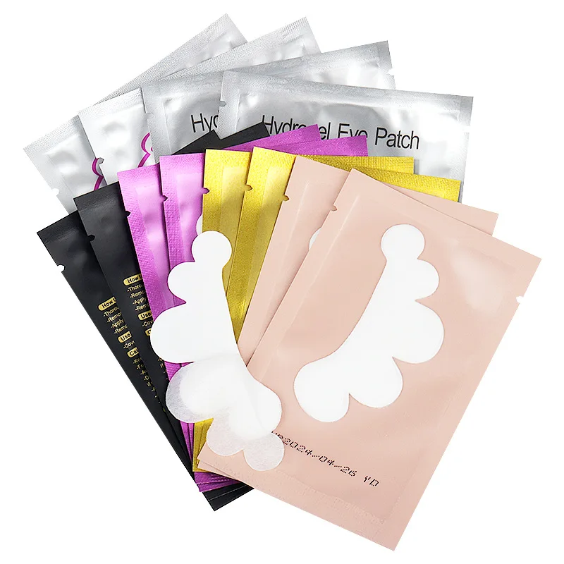 500pairs Patches for Building Eyelash Extension Cloud Shape Under Eyelash Pad Paper Patches Lint free Stickers for Eyelashes